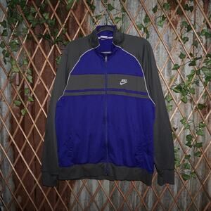 XXL - Vintage Y2K Nike Sweatshirts zip lightweight track